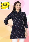 Summer Special Vol At 0166 Printed Western Ladies Top Catalog
